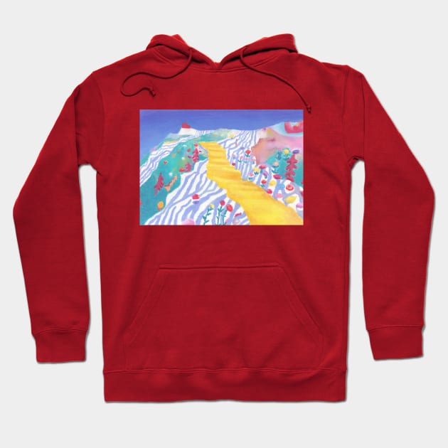 Salvation Mountain Hoodie by Fifikoussout